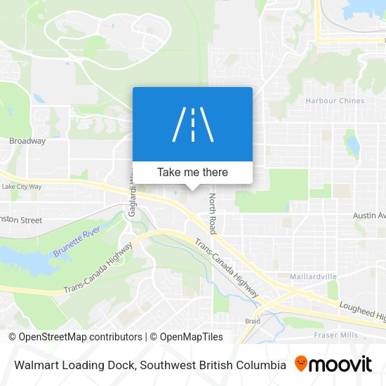 Walmart Loading Dock map