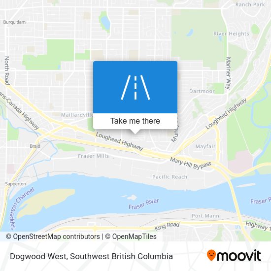 Dogwood West map