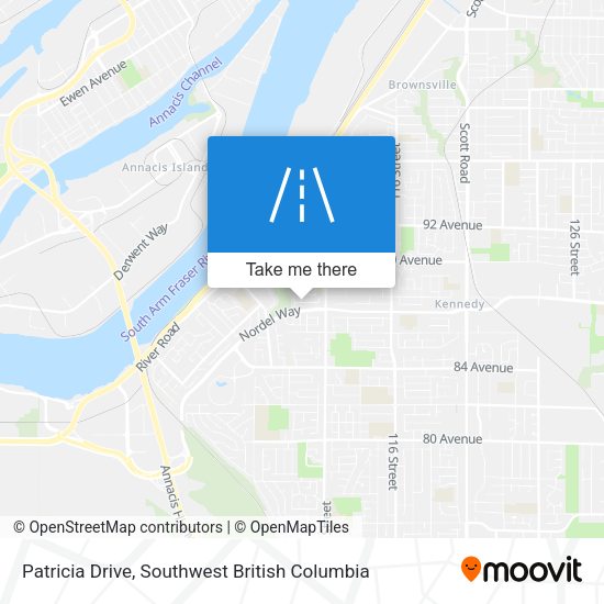 Patricia Drive map