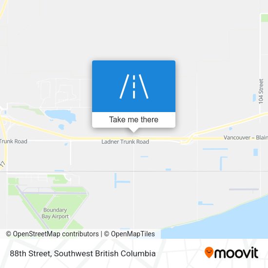 88th Street map