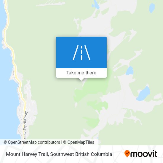 Mount Harvey Trail plan