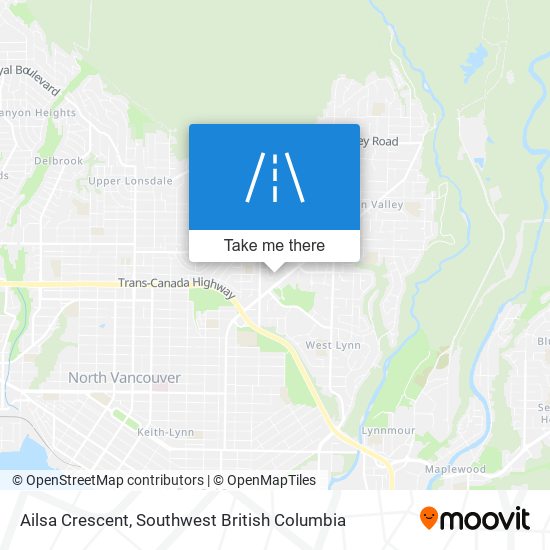 Ailsa Crescent map