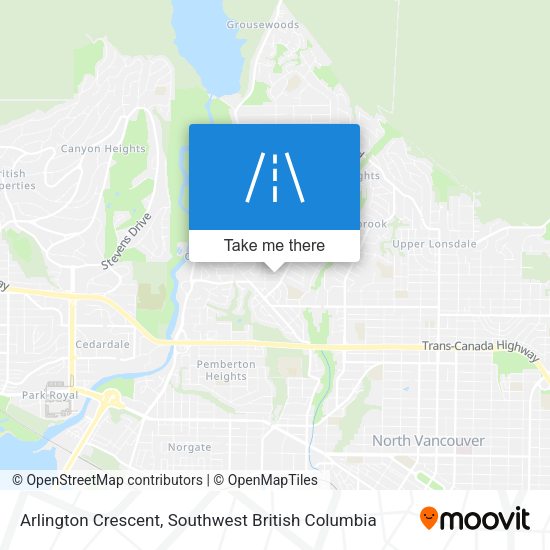 Arlington Crescent plan