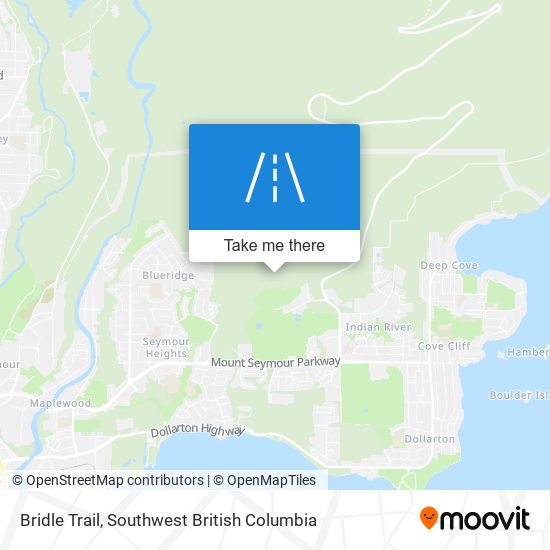 Bridle Trail map