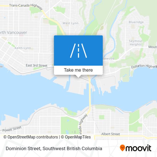 Dominion Street map
