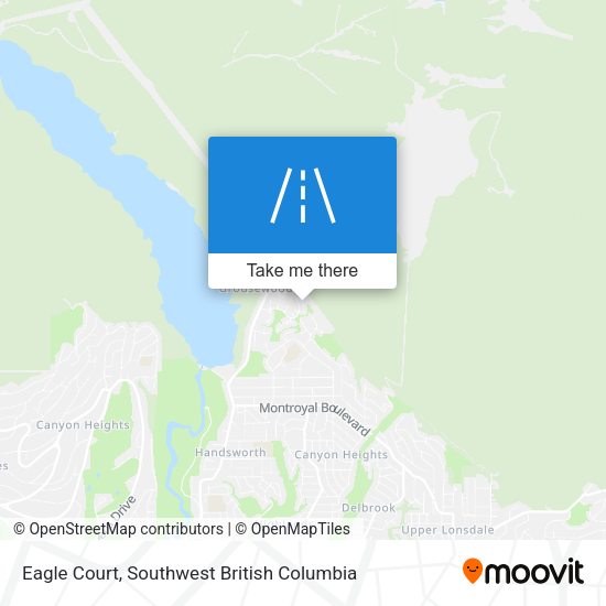 Eagle Court map