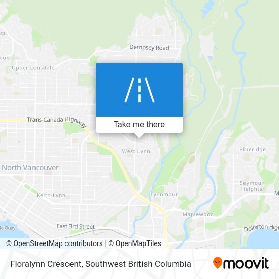 Floralynn Crescent map