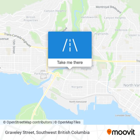 Graveley Street map