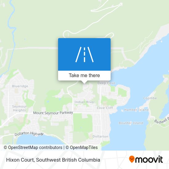 Hixon Court map