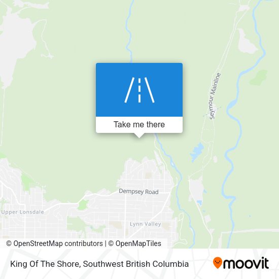 King Of The Shore map
