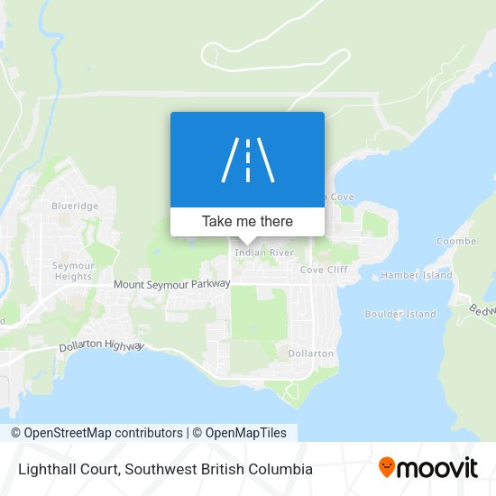 Lighthall Court map