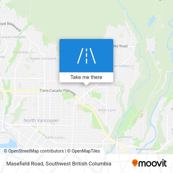 Masefield Road plan