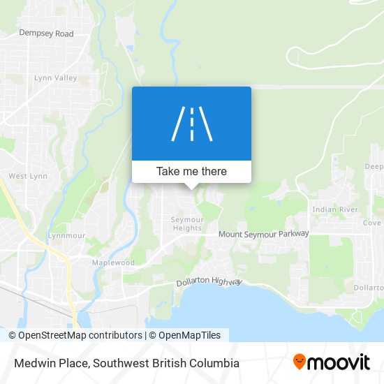 Medwin Place map