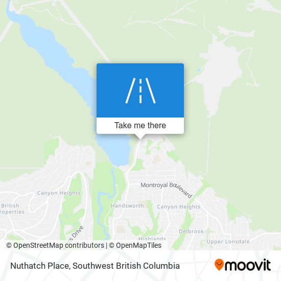 Nuthatch Place map