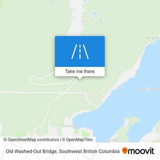 Old Washed-Out Bridge plan
