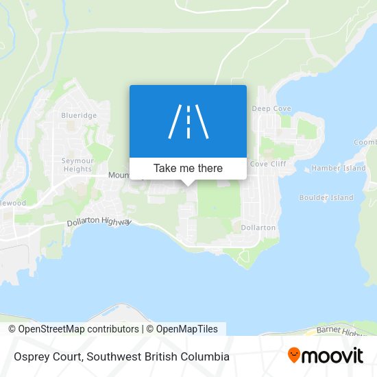 Osprey Court map