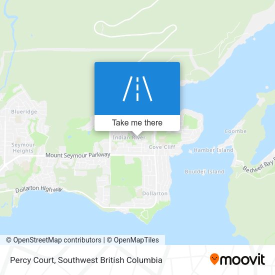 Percy Court map