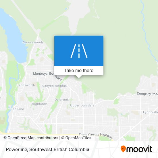 Powerline map