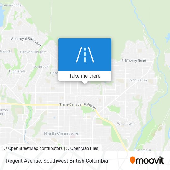 Regent Avenue plan