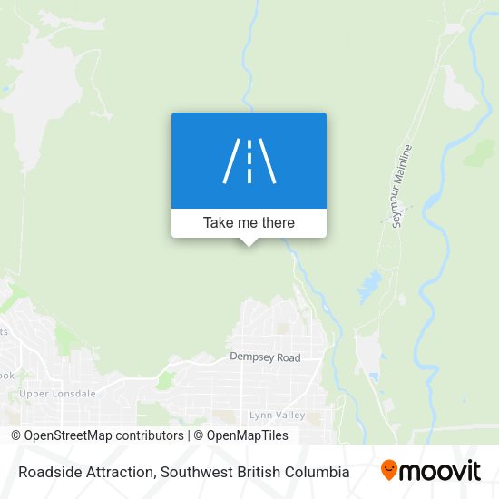 Roadside Attraction map