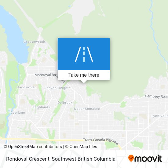 Rondoval Crescent plan