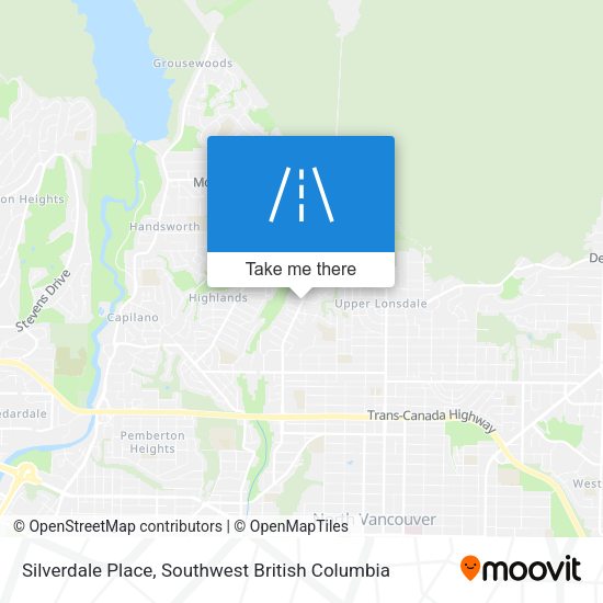 Silverdale Place map