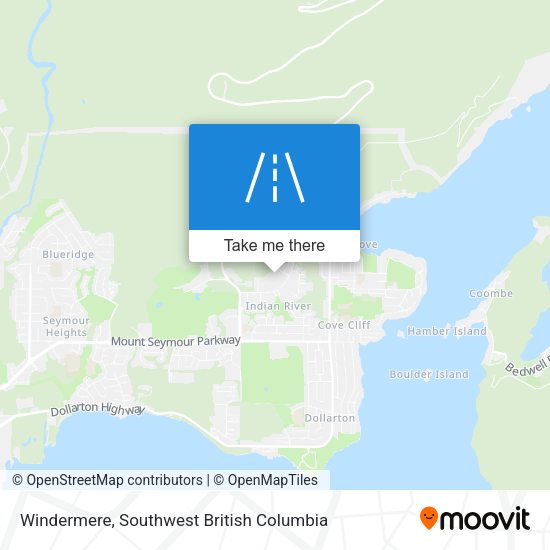 Windermere map