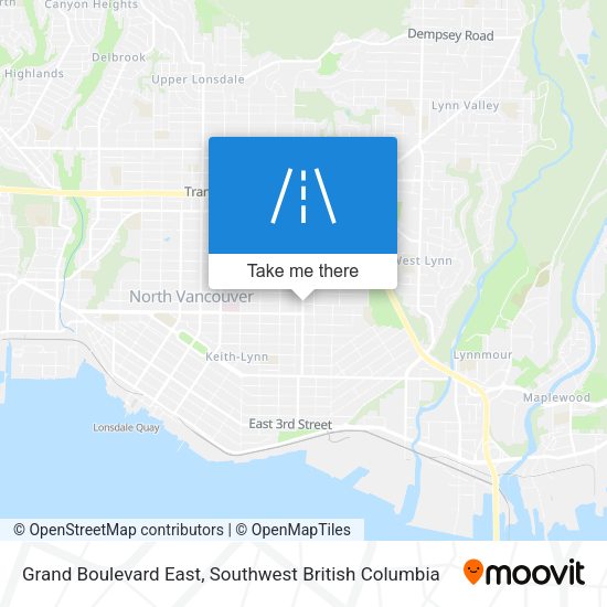Grand Boulevard East plan