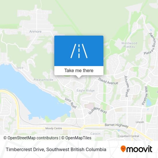 Timbercrest Drive map