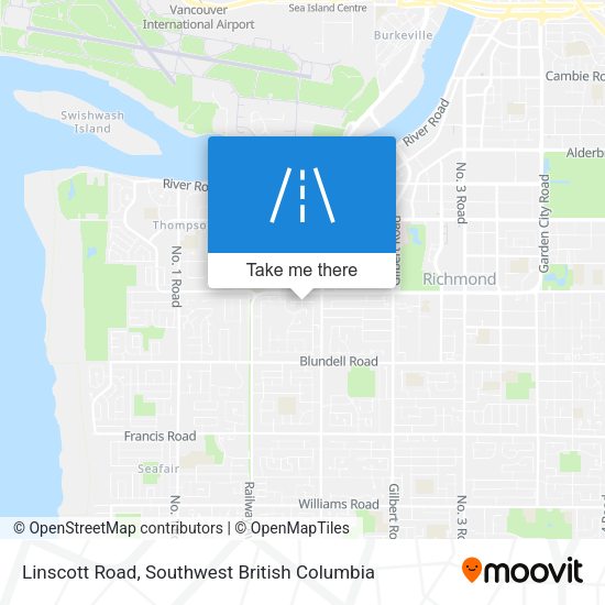 Linscott Road map