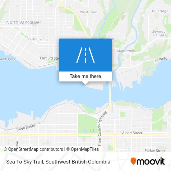 Sea To Sky Trail plan
