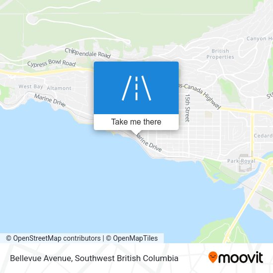 Bellevue Avenue plan