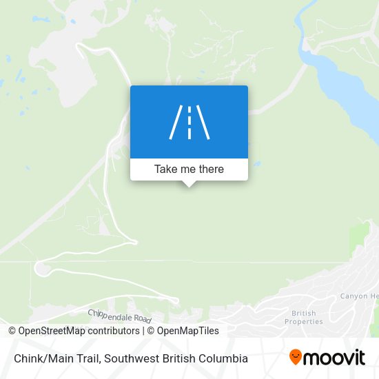 Chink/Main Trail plan