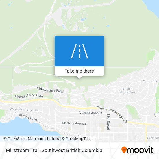 Millstream Trail map