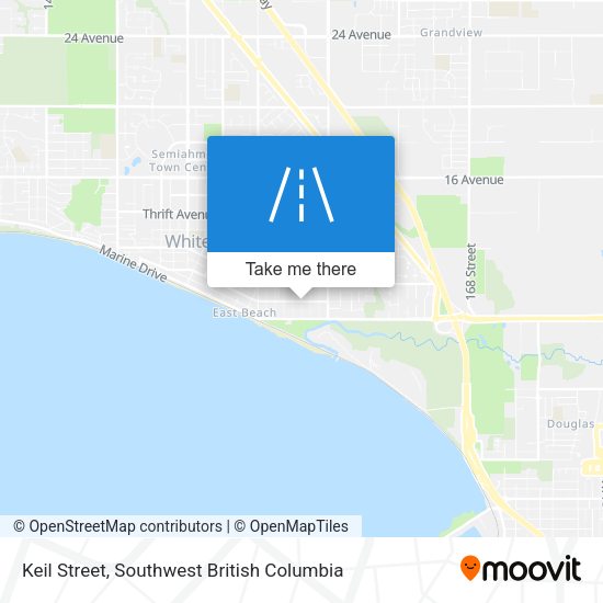 Keil Street map