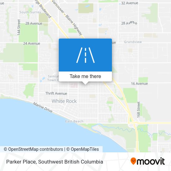 Parker Place map