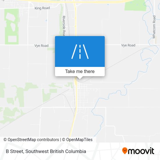 B Street map