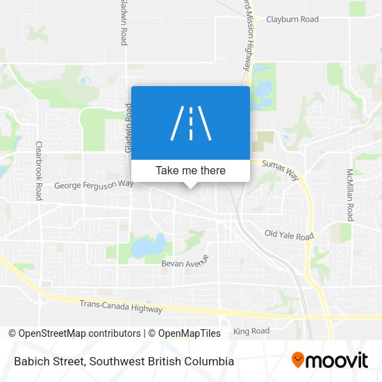 Babich Street map