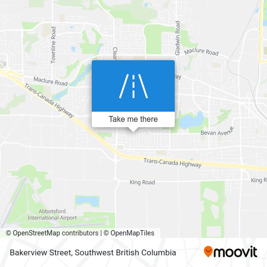 Bakerview Street map