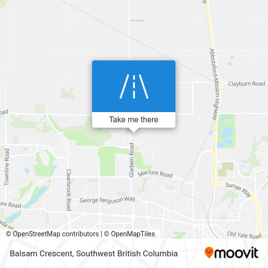 Balsam Crescent map