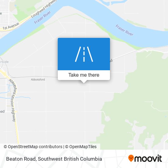 Beaton Road map