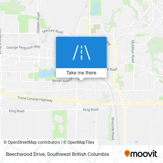 Beechwood Drive map