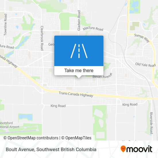 Boult Avenue map