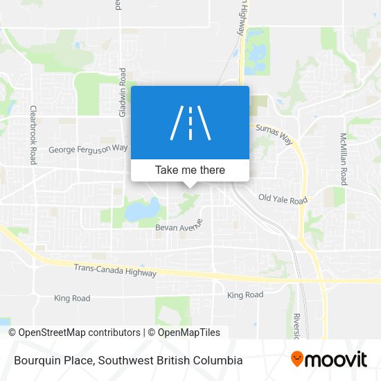 Bourquin Place map