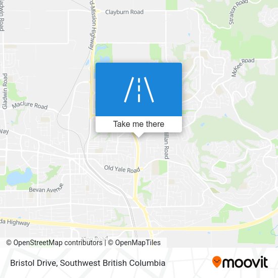 Bristol Drive map