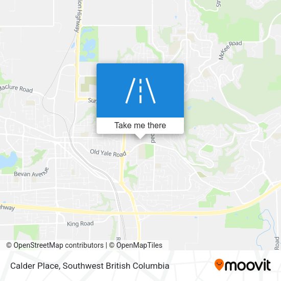 Calder Place plan