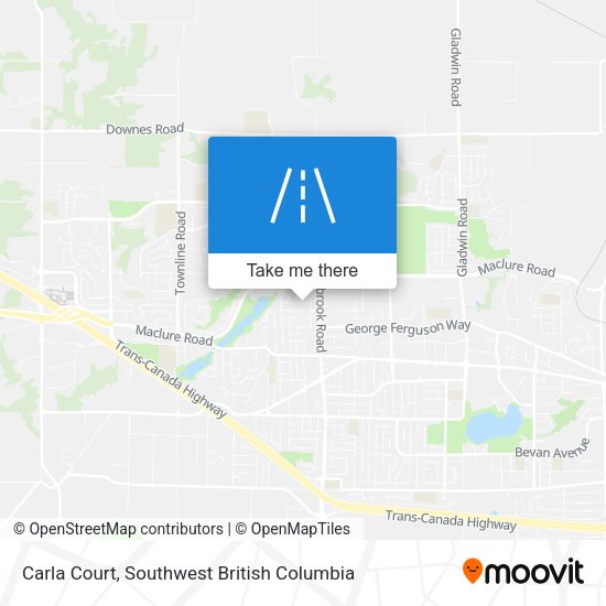 Carla Court map