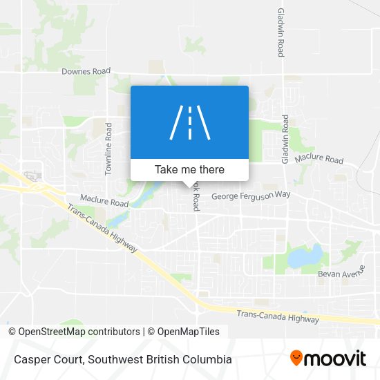 Casper Court map
