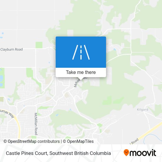 Castle Pines Court map