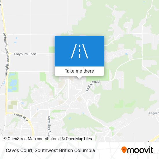 Caves Court map